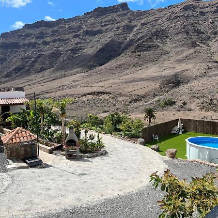 Casa Rural Con Bano Adaptado Y Piscina En Mogan Mogán Exterior foto