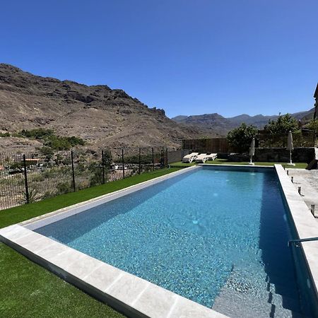 Casa Rural Con Bano Adaptado Y Piscina En Mogan Mogán Exterior foto