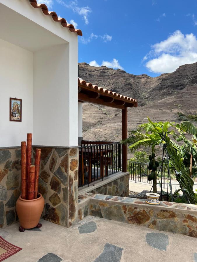 Casa Rural Con Bano Adaptado Y Piscina En Mogan Mogán Exterior foto