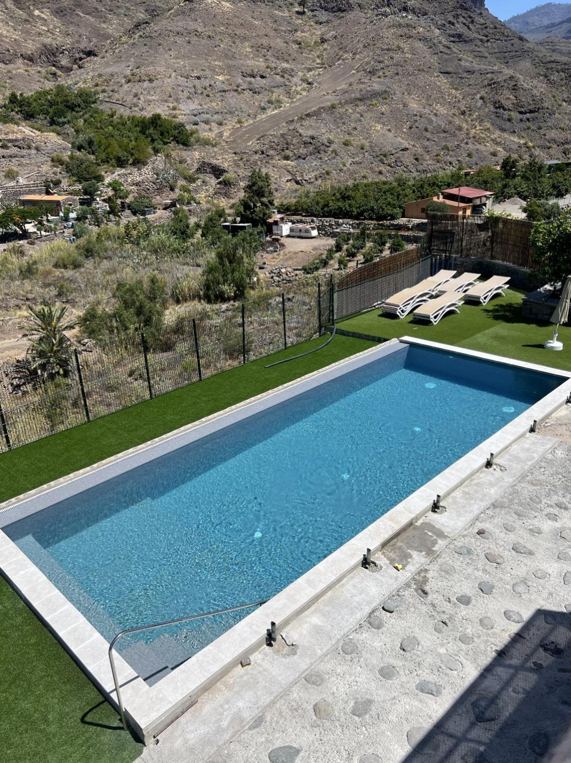 Casa Rural Con Bano Adaptado Y Piscina En Mogan Mogán Exterior foto